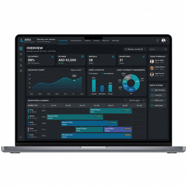 BlueHMS Dashboard